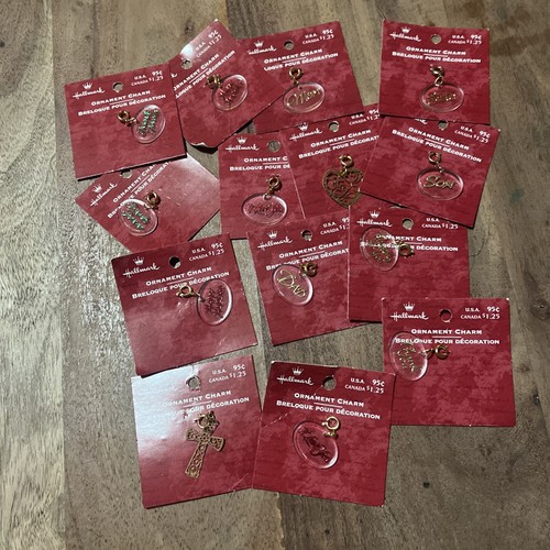 Hallmark ornament charms - ornament,