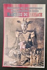Cartolina CELEBRAZIONE DEL 150° ANN. FUCILAZIONE DEI CINQUEMARTIRI DI GERACE 