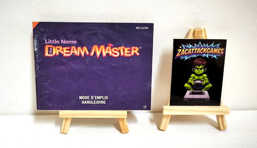 Notice little nemo dream - notice,