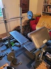 panca piana palestra Domyos