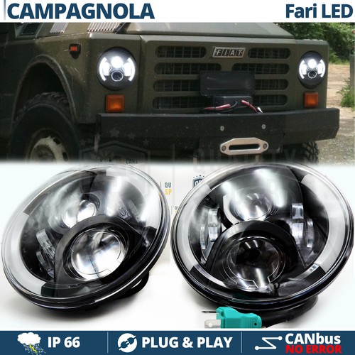 Fari led anteriori - 2, 7''