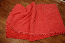 copriletto king vintage rosa e