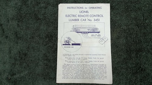 Lionel 3451 telecomando - #,