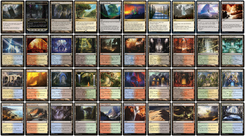 Mtg dual lands - lands, per