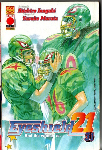 Eyeshield manga - eyeshield,