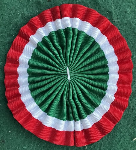 Coccarda per casco coloniale - coccarda,