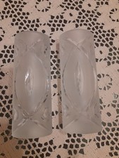 Coppia Portafiori Cristallo