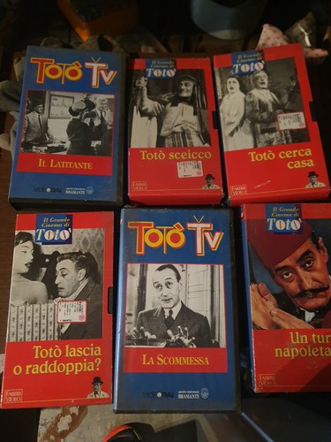 Lotto vhs di totò - di,