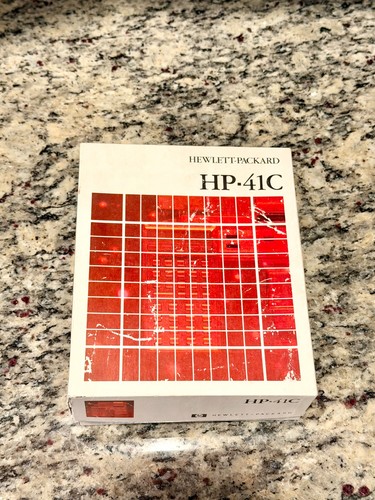 Hewlett packard 41c - hewlett-packard, hp