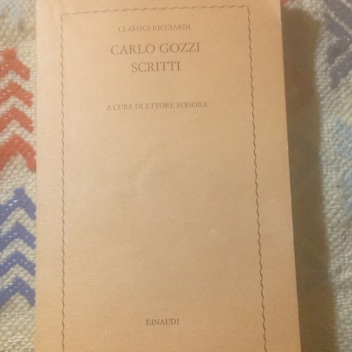 Einaudi carlo gozzi - carlo, scritti