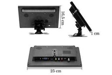 Monitor Telecamera 10.1" Videosorveglianza HD Display TFT/LCD Staffa Supporto