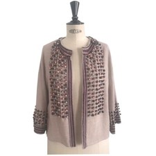 Maurizio Pecoraro – IT/42 – Giacca In Seta Con Decorazioni Multicolor