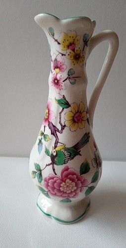 Ornamento brocca vintage rosa