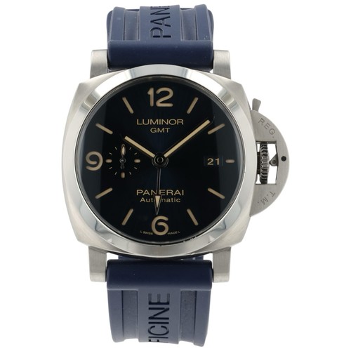 Panerai luminor gmt blue dial - luminor,