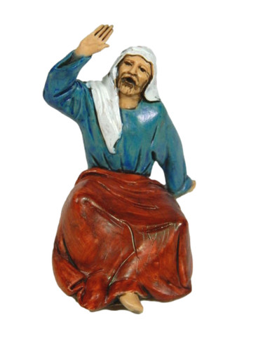 Pastore arabo seduto - arabo, orientale