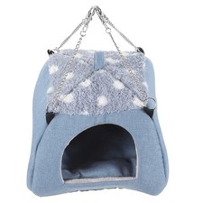  Piccola gabbia per nascondiglio per criceti, cincillà, letto per criceti, nido