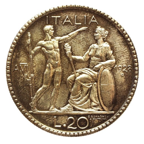 Lire 1928 an vi - 20, -ag-