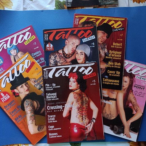 Riviste tatuaggi anni 2000 - riviste,
