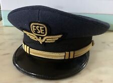 vintage CAPPELLO FSE FERROVIE DELLO STATO ITALIA treni