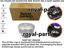 "OIL FILLER CAP, SILVER" FIT