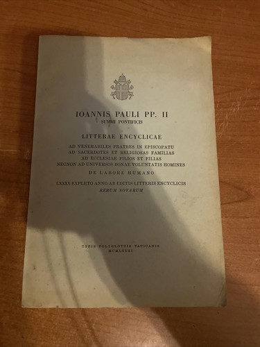 Lettera enciclica papa - lettera,
