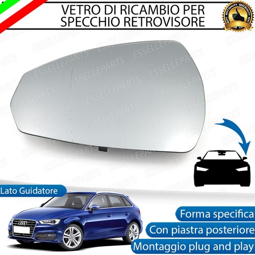 Specchietto audi 8v - specchietto, +
