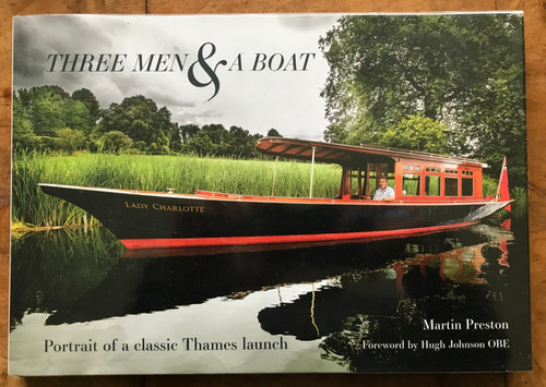Three men and boat portrait - a, boat: