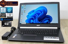 17,3 pollici / Acer Aspire 5 / Intel Core i5-7200U / RAM - 8 GB / SSD - 256 GB + HDD - 1 TB