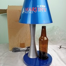 Lampada Pubblicitaria Birra Jhon MARTIN'S PALE ALE da Banco Espositore Bottiglia