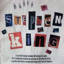 Stephen King Prima Intervista