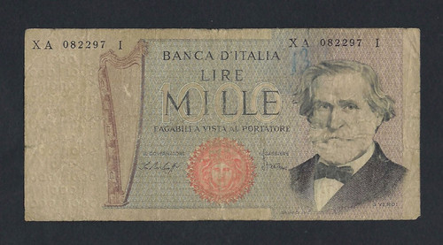 Repubblica italiana rara 1000 - repubblica,