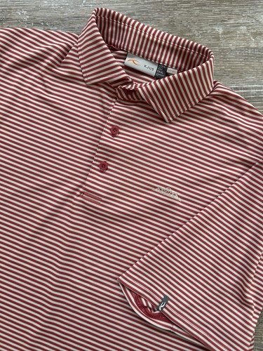 Polo kjus rossa righe golf - a,