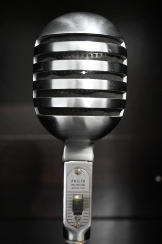 Microfono dinamico broadcast