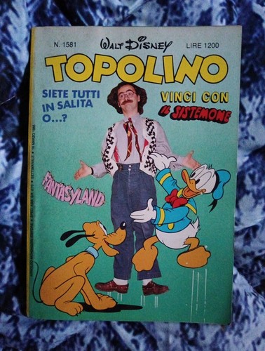 Topolino 1581 del 1986 - topolino, n.1581