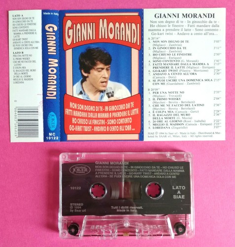 Musicassetta gianni morandi - mc,