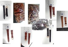 LOTTO STOCK CINTURINI IN VERA PELLE x  OROLOGIO, GOLD, NERI mod.247 SOTTOCOSTO !