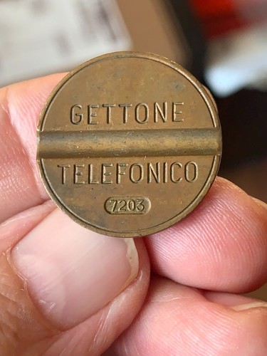 Gettone telefonico senza logo - telefonico,