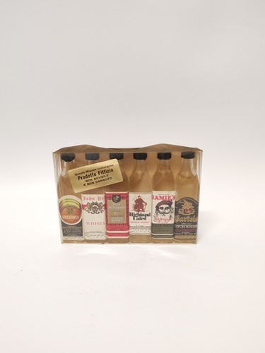 Miniaturflaschen whisky - 6x,