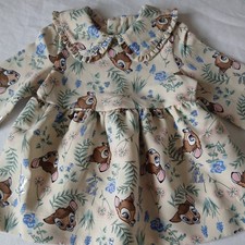 Vestito Disney Bambi Età 3-6m Originale Marines indossato una volta