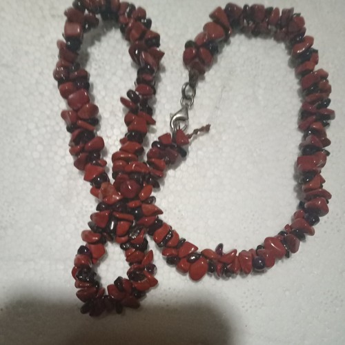 Collana 50cm corallo rosso - collana,