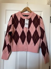 Cardigan donna jacquard Zara -