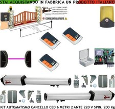 CANCELLO AUTOMATICO 6 MT 2