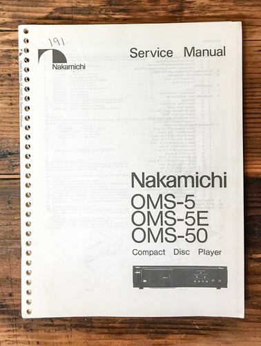 Nakamichi oms - nakamichi, oms-5e