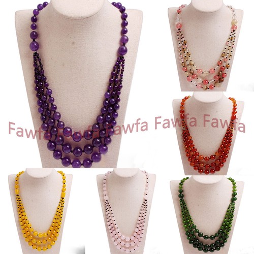 Collana strati file perle - a, 3