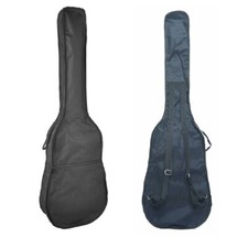 Borsa Custodia per Basso Elettrico Non Imbottito in Nylon 2 Cinghie Tasca