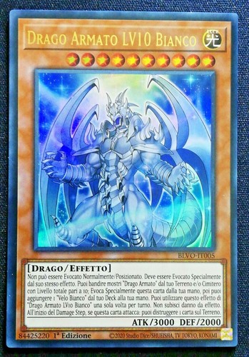 Drago armato lv10 bianco - drago, ultra