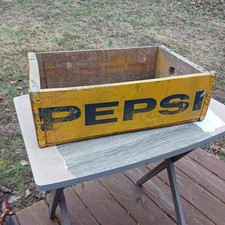 Cassa in legno Pepsi vintage