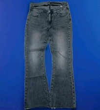 Jeans Donna Pantaloni Zampa Elasticizzati VITA PARTICOLARI TG XL Nuovi 