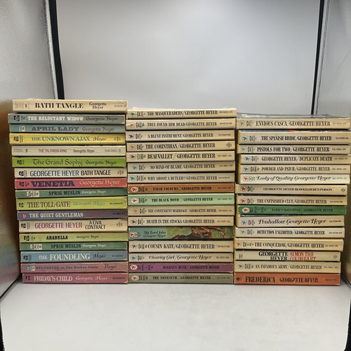 Georgette heyer lot mixed - georgette,