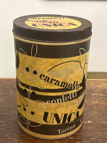 Scatola latta cilindro - scatola, in